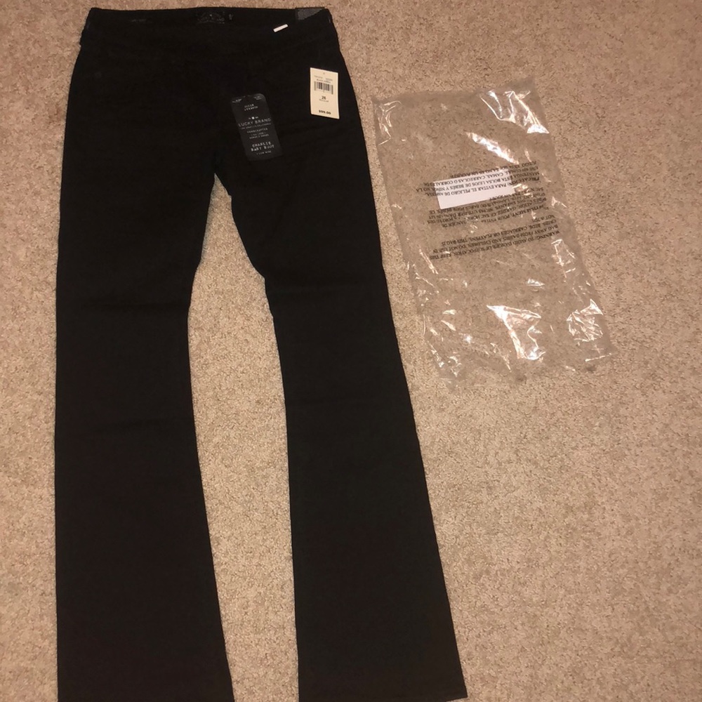 Lucky Brand Charlie Baby Boot black low rise